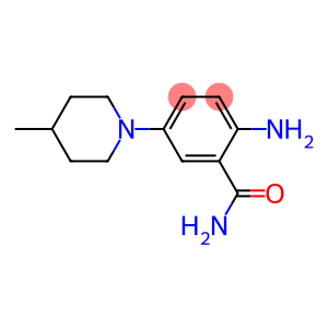 2-AMINO-5-(4-METHYLPIPERIDINYL)BENZAMIDE