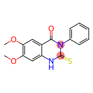 6,7-DiMethoxy-3-phenyl-2-thioxo-2,3-dihydroquinazolin-4(1H)-one