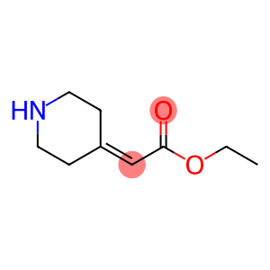 乙基 2-(哌啶-4-亚基)醋酸盐