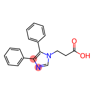 3-(4,5-二苯基-1H-咪唑-1-基)丙酸