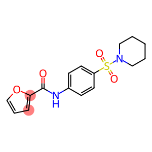 N-[4-(1-piperidinylsulfonyl)phenyl]-2-furamide