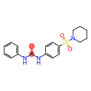 1-phenyl-3-[4-(piperidin-1-ylsulfonyl)phenyl]urea