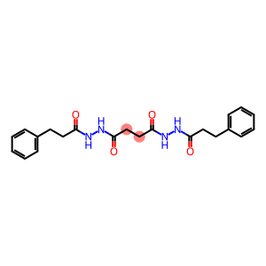 4-oxo-N'-(3-phenylpropanoyl)-4-[2-(3-phenylpropanoyl)hydrazino]butanohydrazide