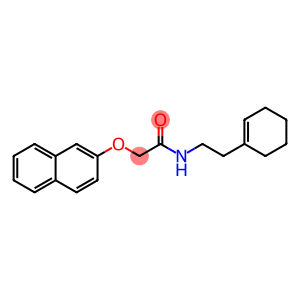 N-(2-cyclohex-1-en-1-ylethyl)-2-(2-naphthyloxy)acetamide