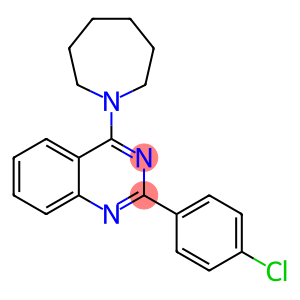 4-(1-azepanyl)-2-(4-chlorophenyl)quinazoline