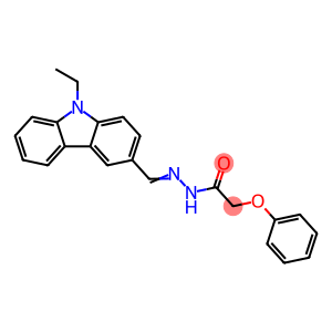 Acetic acid, 2-phenoxy-, 2-[(9-ethyl-9H-carbazol-3-yl)methylene]hydrazide