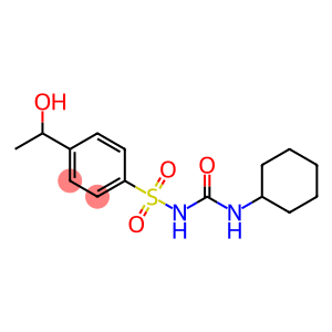 Benzenesulfonamide, N-[(cyclohexylamino)carbonyl]-4-(1-hydroxyethyl)-