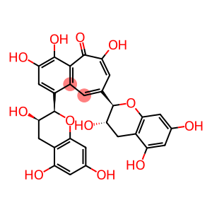1-[(2S,3S)-3,4-Dihydro-3,5,7-trihydroxy-2H-1-benzopyran-2-yl]-8-[(2R,3S)-3,4-dihydro-3,5,7-trihydroxy-2H-1-benzopyran-2-yl]-3,4,