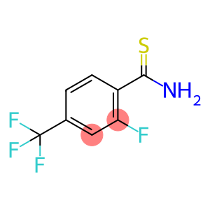 2-Fluoro-4-(trifluoromethyl)benzenecarbothioamide