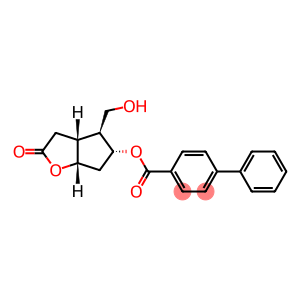 4-(hydroxymethyl)-2-oxohexahydro-2H-cyclopenta[b]furan-5-yl biphenyl-4-carboxylate