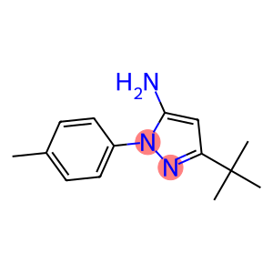 1H-吡唑-5-胺, 3-(1,1-二甲基乙基)-1-(4-甲基苯基)-, 盐酸盐 (1:1)