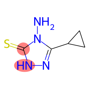 4-amino-5-cyclopropyl-2H-1,2,4-triazole-3-thione