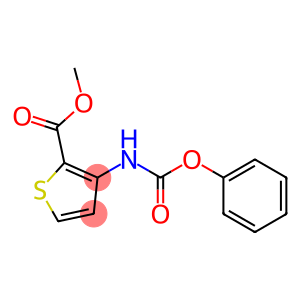 2-Thiophenecarboxylic acid, 3-[(phenoxycarbonyl)amino]-, methyl ester