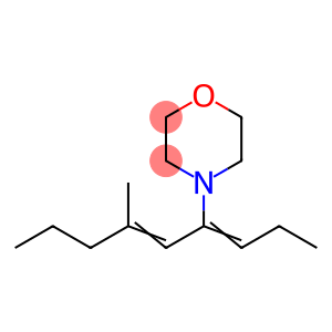 4-(3-Methyl-1-propylidene-2-hexenyl)morpholine