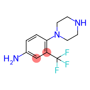 Benzenamine, 4-(1-piperazinyl)-3-(trifluoromethyl)-