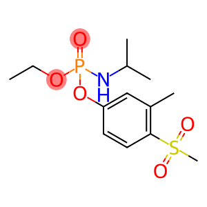 O-Ethyl-O-(3-methyl-4-methylsulfonylphenyl)isopropylamidophosphate