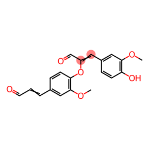 α-[4-(2-Formylvinyl)-2-methoxyphenoxy]-4-hydroxy-3-methoxybenzeneacrylaldehyde