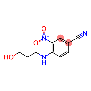 4-((3-hydroxypropyl)amino)-3-nitrobenzonitrile