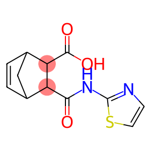 Bicyclo[2.2.1]hept-5-ene-2-carboxylic acid, 3-[(2-thiazolylamino)carbonyl]-