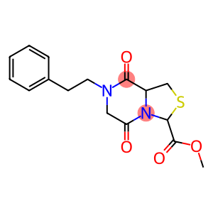 METHYL 5,8-DIOXO-7-PHENETHYLHEXAHYDRO[1,3]THIAZOLO[3,4-A]PYRAZINE-3-CARBOXYLATE