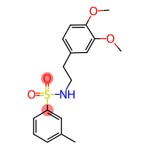 N-[2-(3,4-dimethoxyphenyl)ethyl]-3-methylbenzenesulfonamide