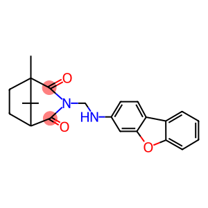 3-[(dibenzo[b,d]furan-3-ylamino)methyl]-1,8,8-trimethyl-3-azabicyclo[3.2.1]octane-2,4-dione