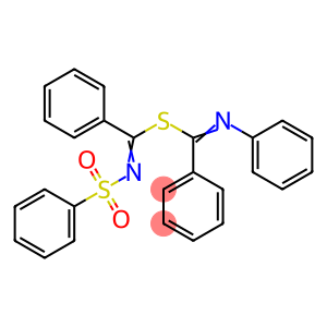 phenyl[(phenylsulfonyl)imino]methyl N-phenylbenzenecarbimidothioate