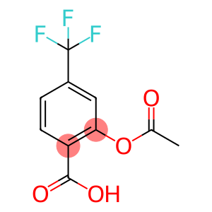 2-Acetyloxy-4-trifluoromethylbenzoic Acid