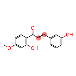 2-Propen-1-one, 1-(2-hydroxy-4-methoxyphenyl)-3-(3-hydroxyphenyl)-