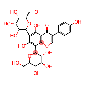 6,8-Bis(β-D-glucopyranosyl)-5,7-dihydroxy-3-(4-hydroxyphenyl)-4H-1-benzopyran-4-one