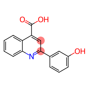 2-(3-hydroxyphenyl)quinoline-4-carboxylic acid