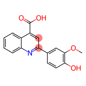 2-(4-Hydroxy-3-methoxyphenyl)quinoline-4-carboxylic acid