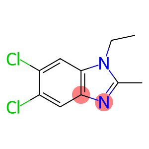 N-ETHYL-2-METHYL-5,6-DICHLOROBENZIMIDAZOLE