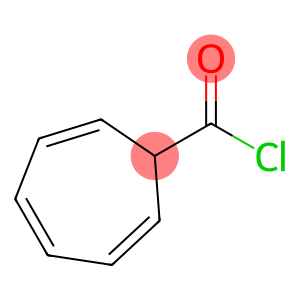 2,4,6-Cycloheptatriene-1-carbonyl chloride (6CI,8CI,9CI)