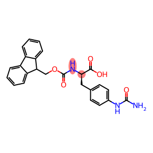 (2R)-3-[4-(carbamoylamino)phenyl]-2-({[(9H-fluoren-9-yl)methoxy]carbonyl}amino)propanoic acid