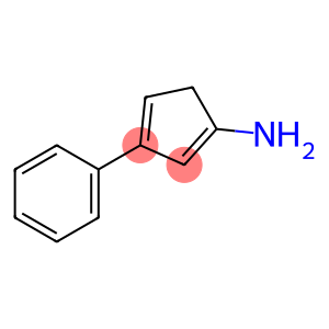 1,3-Cyclopentadien-1-amine,  3-phenyl-