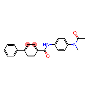 N-{4-[acetyl(methyl)amino]phenyl}-4-biphenylcarboxamide