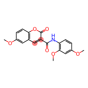N-(2,4-dimethoxyphenyl)-6-methoxy-2-oxo-2H-chromene-3-carboxamide
