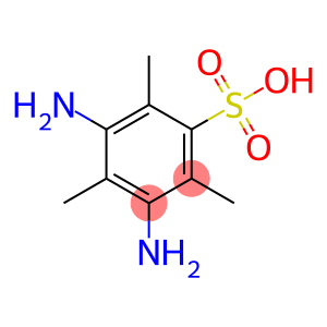 3,5-Diamino-2,4,6-trimethylbenzene sulfonic acid