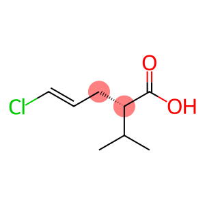 (2S,4E)-5-氯-2-异丙基-4-戊烯酸