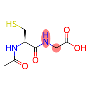 Glycine, N-acetyl-L-cysteinyl-