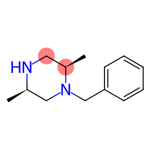 PIPERAZINE, 2,5-DIMETHYL-1-(PHENYLMETHYL)-, (2R,5R)-