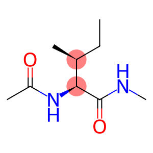 Pentanamide, 2-(acetylamino)-N,3-dimethyl-, (2S,3S)-