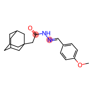 2-(1-adamantyl)-N'-(4-methoxybenzylidene)acetohydrazide
