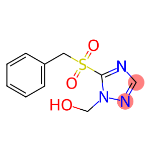5-(Benzylsulfonyl)-1H-1,2,4-triazole-1-methanol
