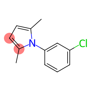 1H-Pyrrole, 1-(3-chlorophenyl)-2,5-dimethyl-