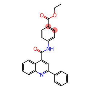ethyl 4-{[(2-phenylquinolin-4-yl)carbonyl]amino}benzoate
