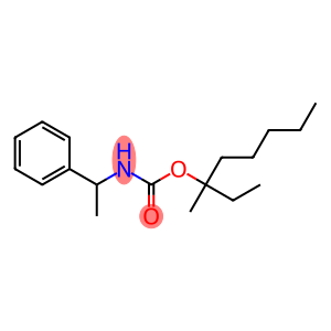 (α-Methylbenzyl)carbamic acid 1-ethyl-1-methylhexyl ester