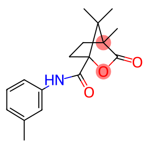 4,7,7-trimethyl-N-(3-methylphenyl)-3-oxo-2-oxabicyclo[2.2.1]heptane-1-carboxamide