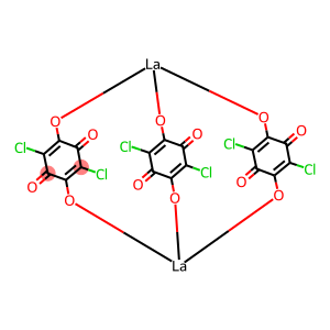 Lanthanum chloranilate